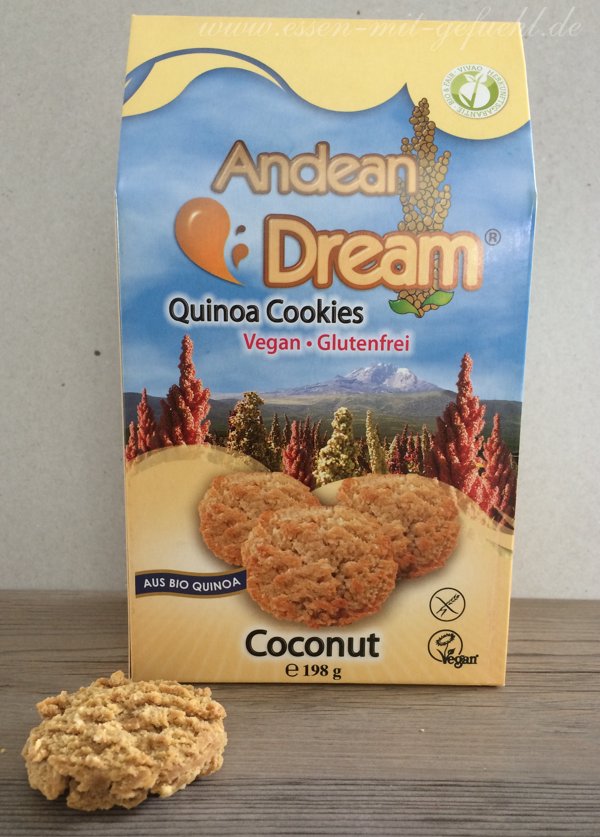 andean dream cookie, laktosefrei, glutenfrei